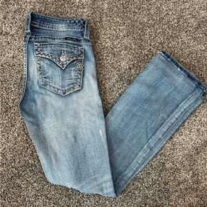 Miss Me Light Blue Boot Cut Jeans